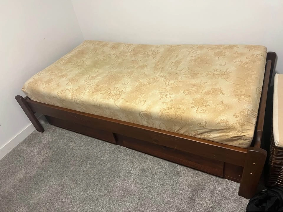 Twin Mattress and Frame - photo 2