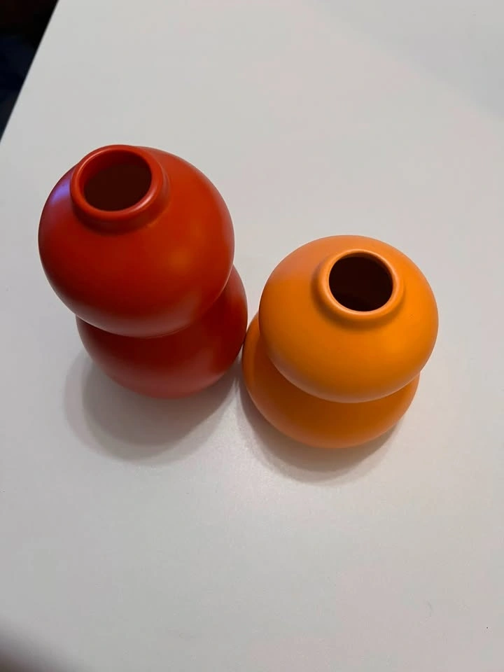 NEW Set of 2 Colourful Bud Vases - photo 4