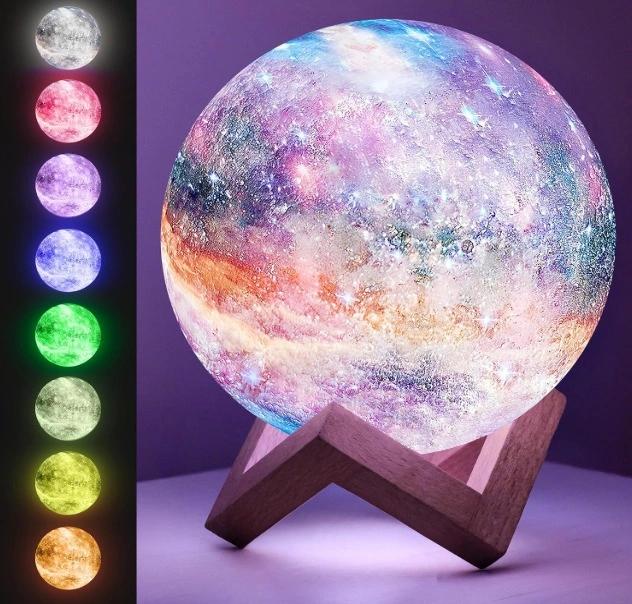 NEW Mind-Glowing Paint Your Own Moon Lamp - photo 3