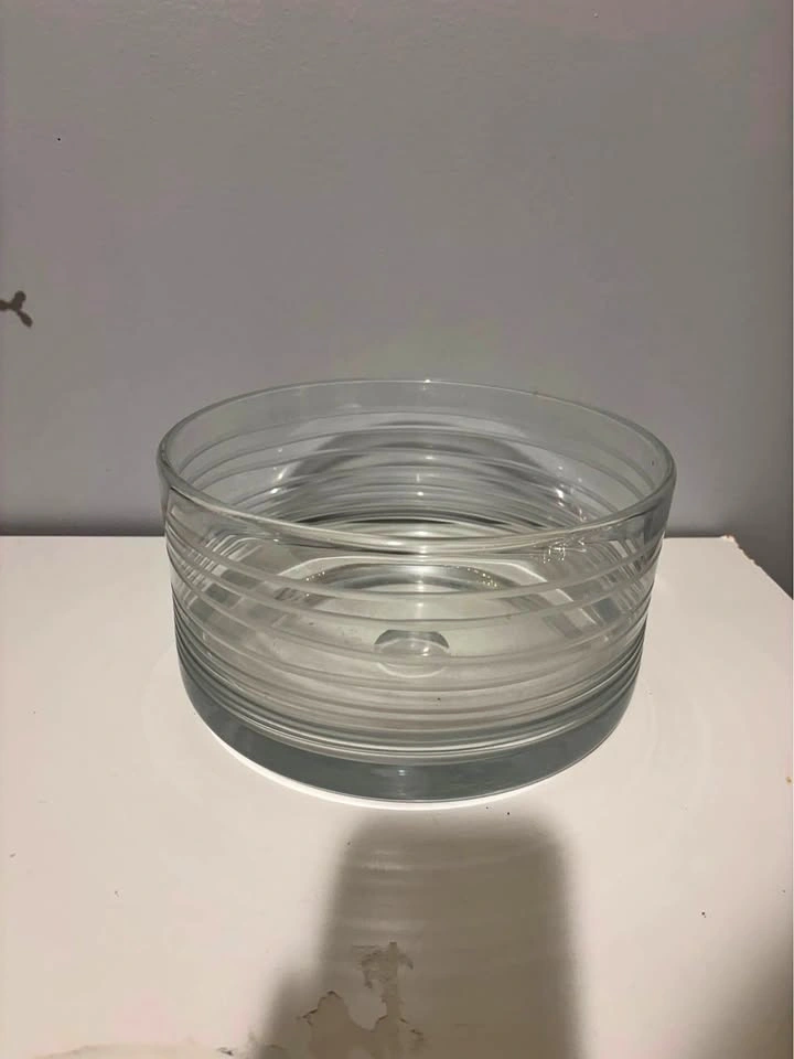 Glass bowl (Crate and Barrel)