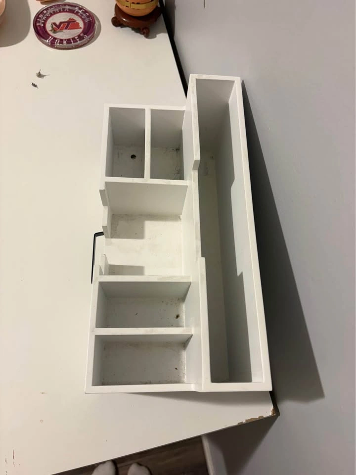 White desk organizer - photo 3