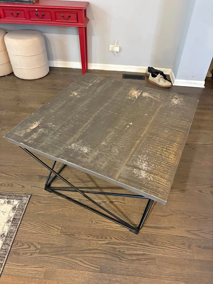 Rustic coffee table