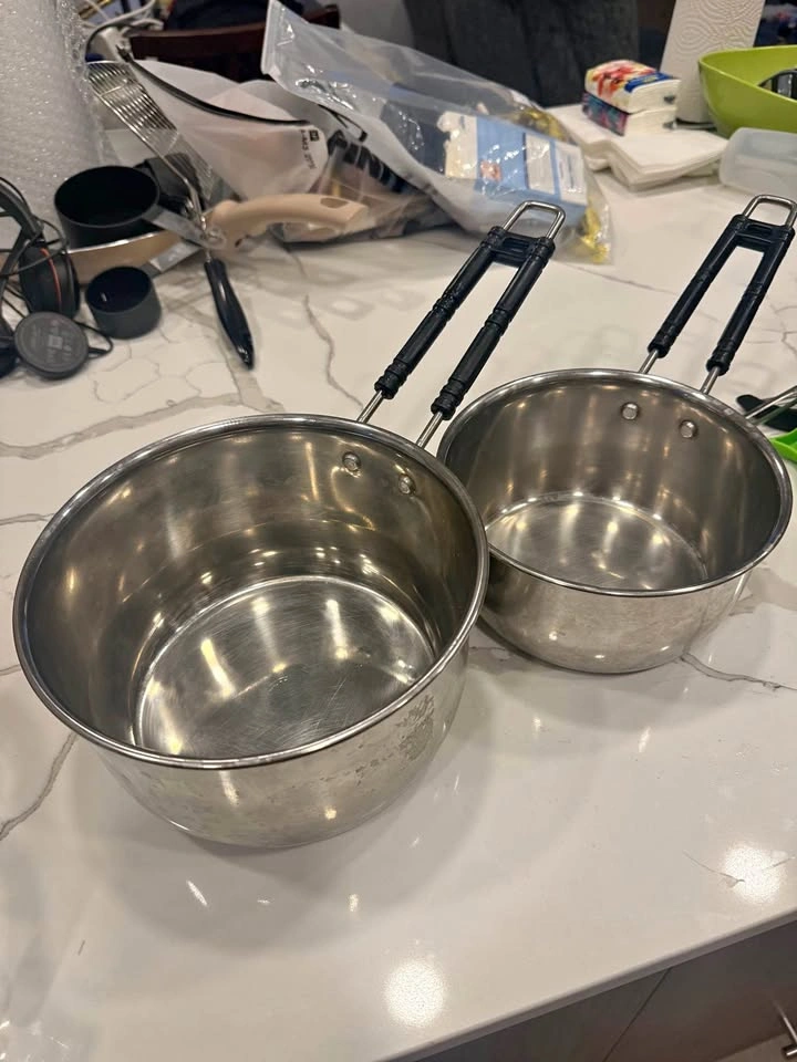 Cookware Bundle: T-fal Pan, Stainless Steel Pots, Pressure Cooke