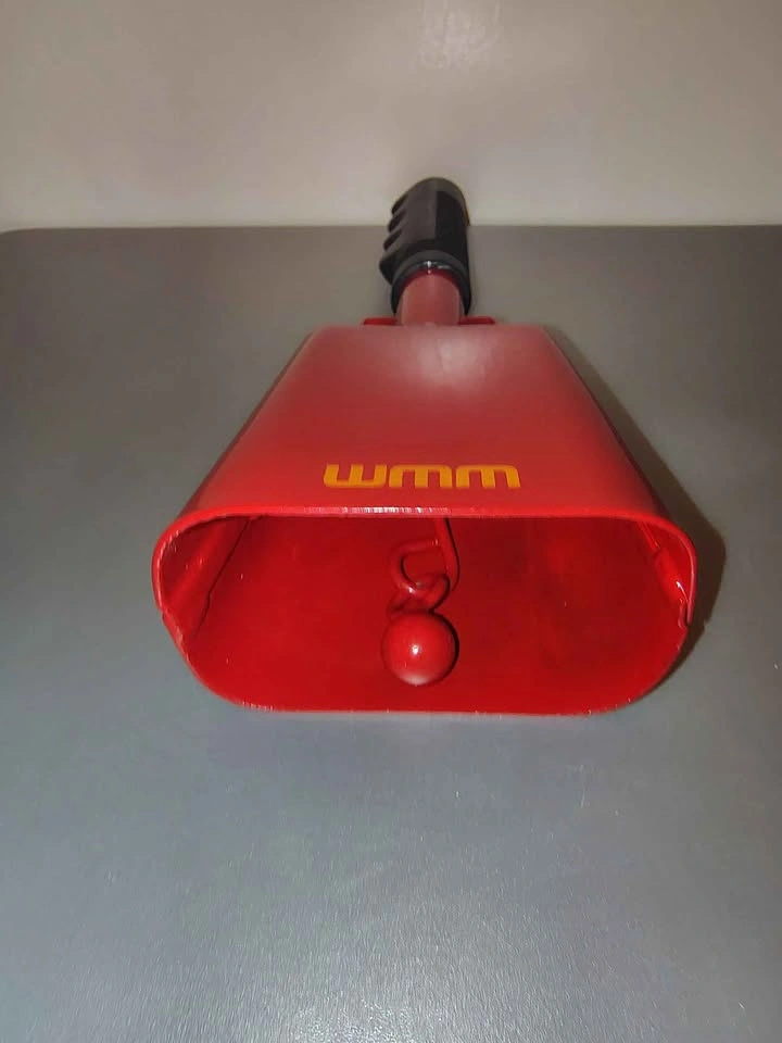 WMM Red Cowbell with Handle - photo 2
