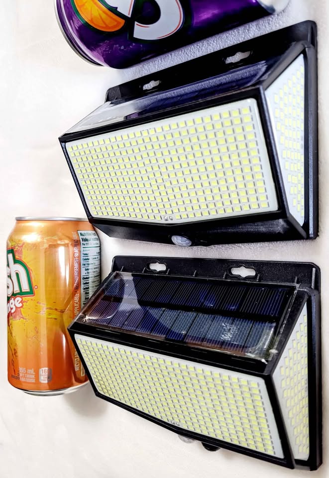 Set of 2 Solar Powered 468 LED Motion Sensor Lights - photo 3