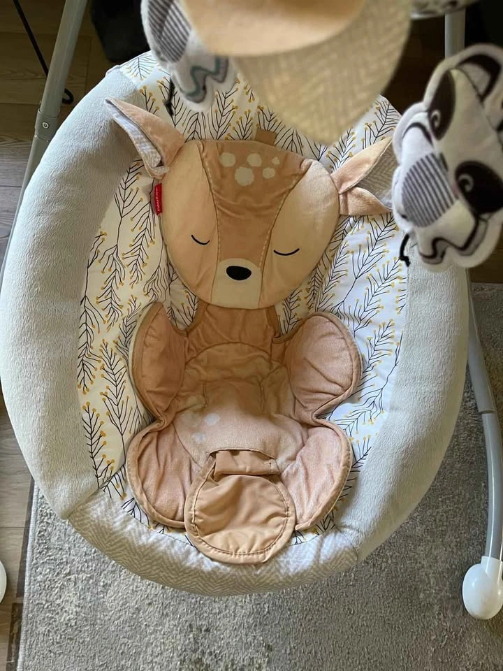 Fisher-Price Fawn Meadows Deluxe Cradle 'n Swing - photo 3