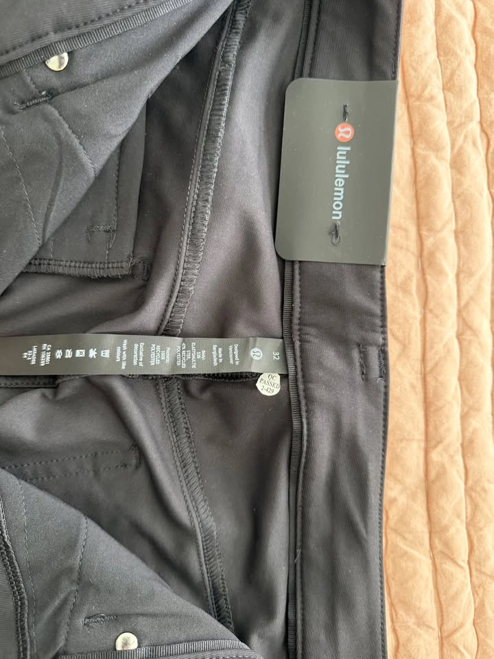 Lululemon ABC Skinny-Fit 5 Pocket Pant – Black (32x32) – BNWT - photo 2