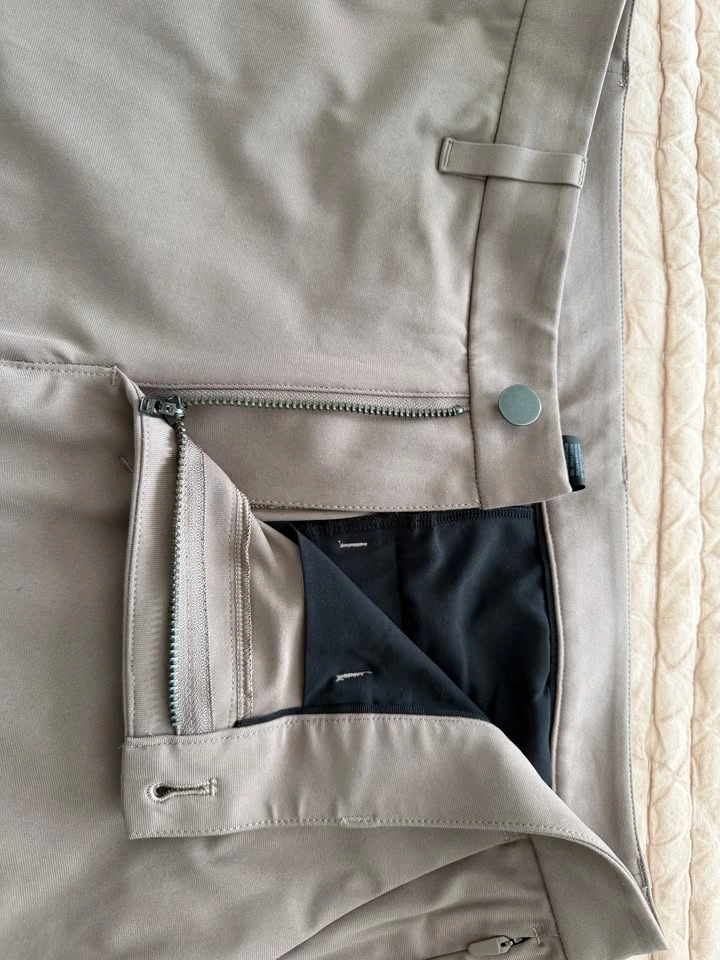 Lululemon ABC Slim-Fit Trouser – 33x32 (Taupetastic, Warpstreme) - photo 2