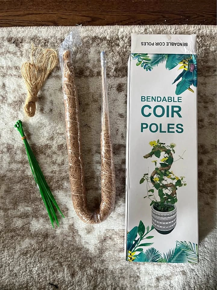 Bendable coir poles BNIB
