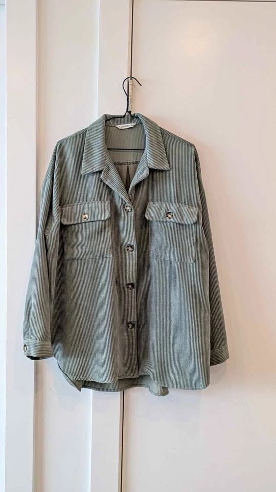A.G.PLUS Park Ave Corduroy Button-Down Shirt
