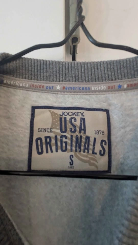 Jockey USA Originals Grey Sweatshirt - Size S - photo 2