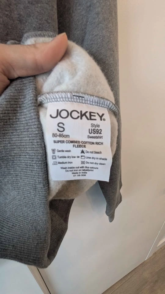 Jockey USA Originals Grey Sweatshirt - Size S - photo 3
