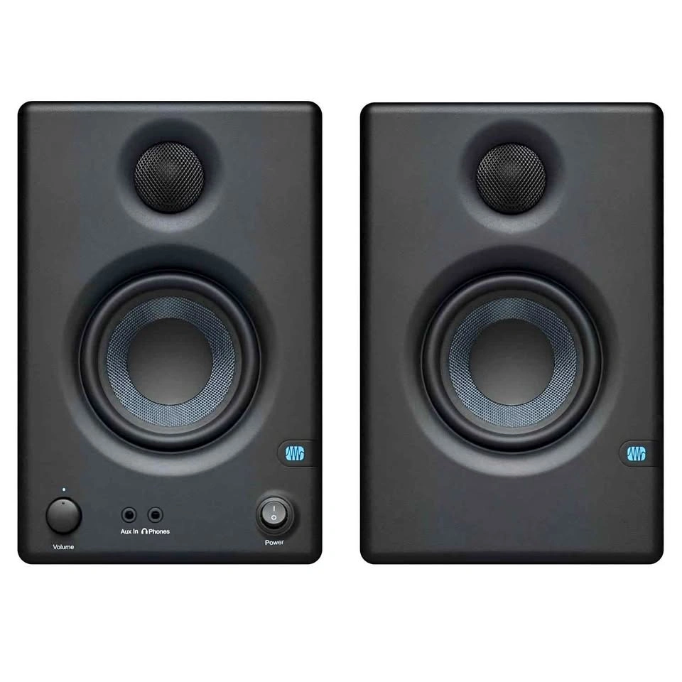 Presonus Eris e3.5 Studio Monitors with Speaker Stands