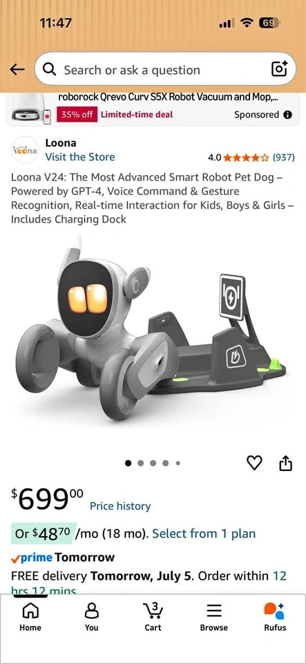 Loona most advanced pet robot