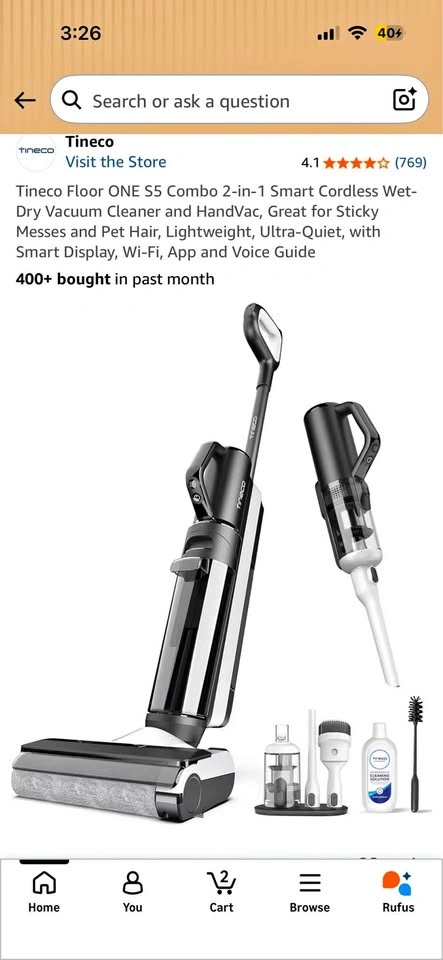 Tineco Floor S5 Combo Vacuum
