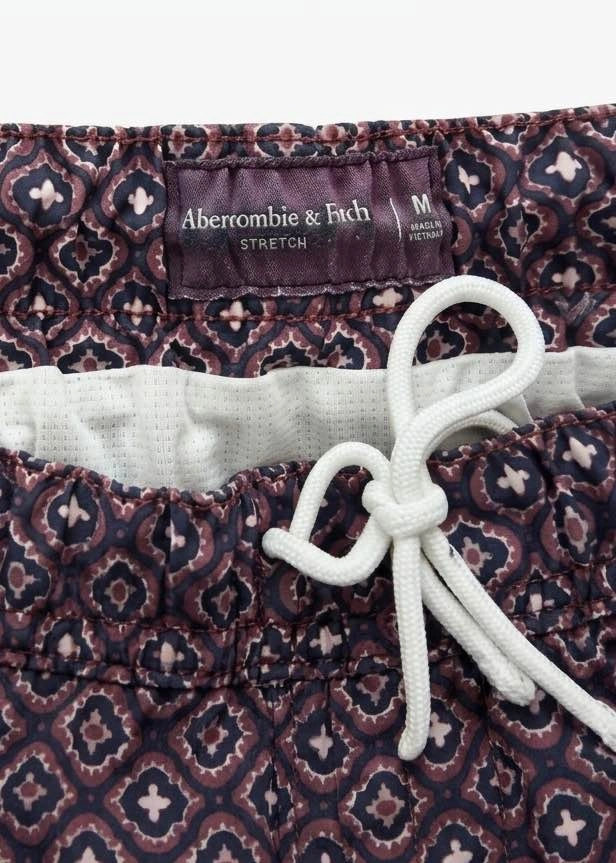 Abercrombie & Fitch Men’s Swim Trunks - Geometric Print - Size M - photo 3