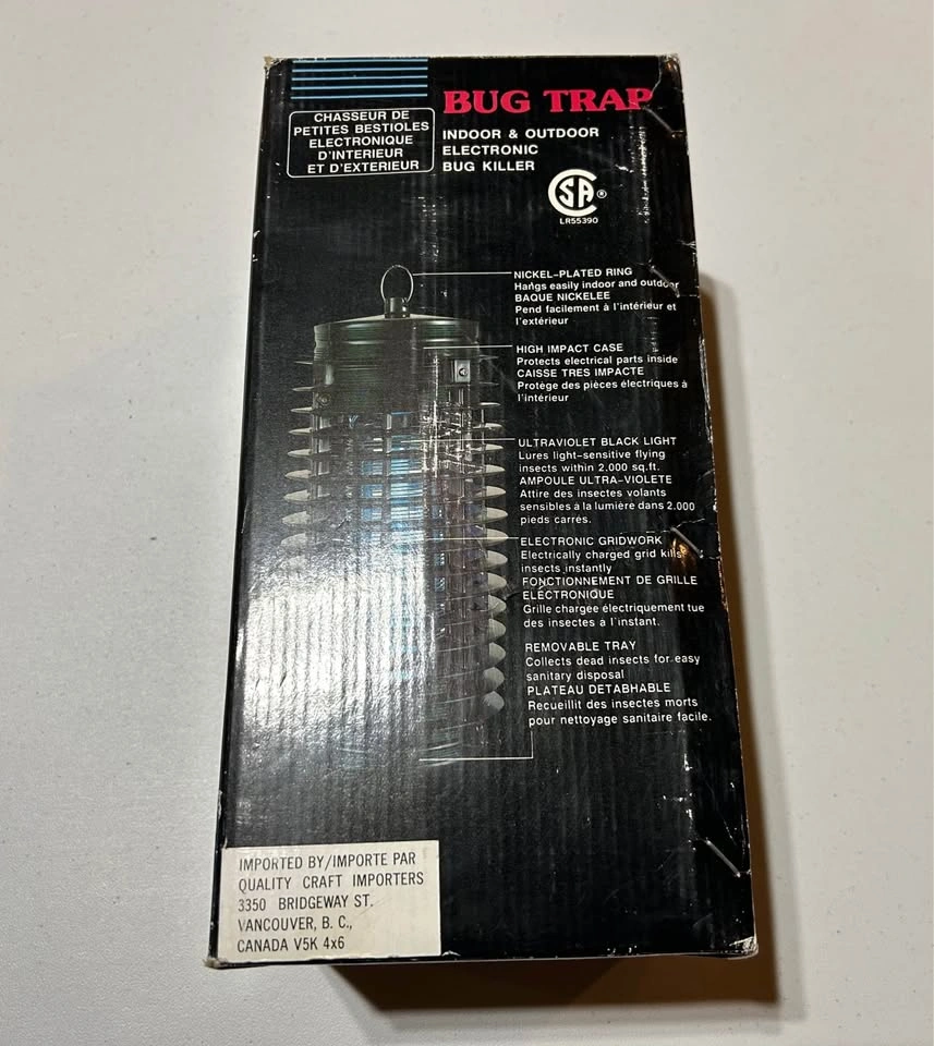 New Indoor/Outdoor Electric Bug Trap - photo 2