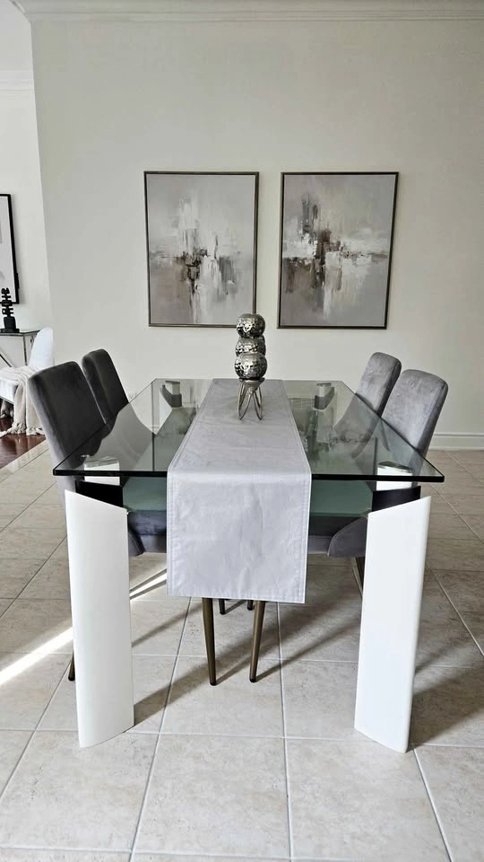 Modern Glass Dining Table