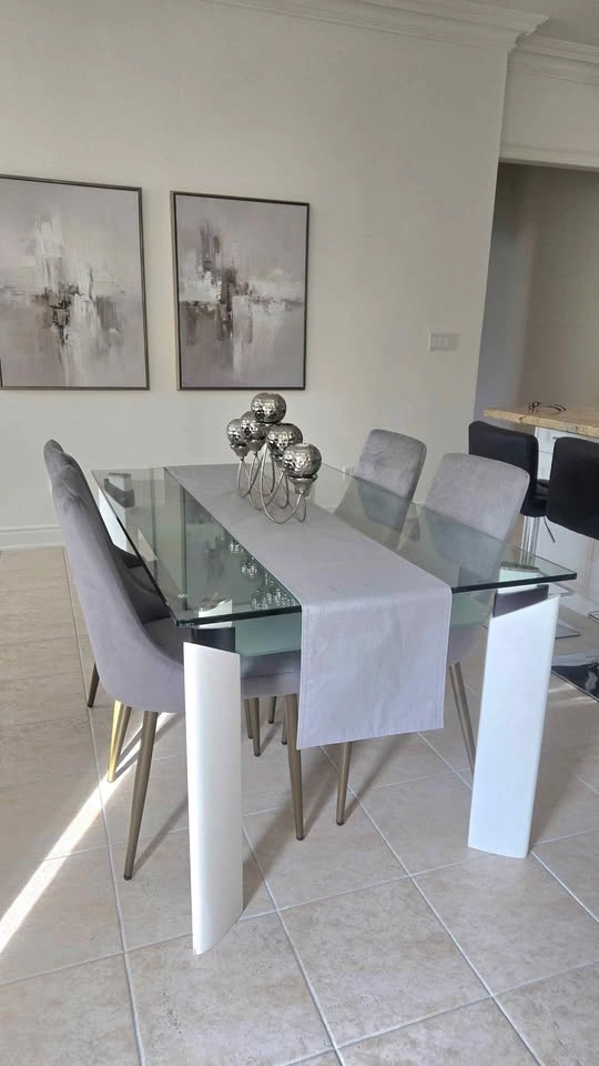 Modern Glass Dining Table - photo 4