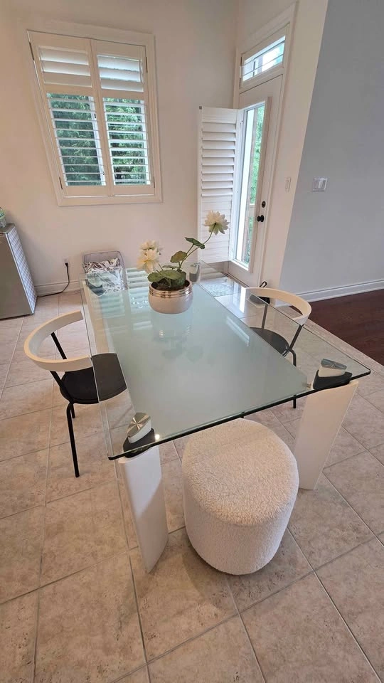 Modern Glass Dining Table - photo 3
