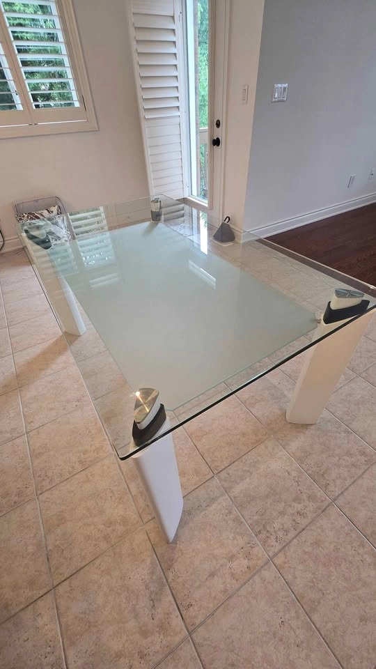 Modern Glass Dining Table