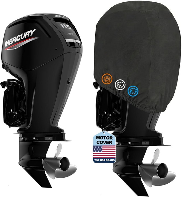 1200D Waterproof Outboard Motor Cover for Mercury 75HP-115HP