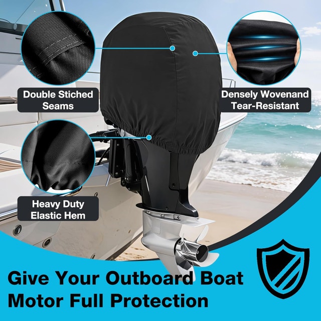 1200D Waterproof Outboard Motor Cover for Mercury 75HP-115HP - photo 4