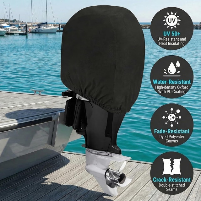 1200D Waterproof Outboard Motor Cover for Mercury 75HP-115HP - photo 5