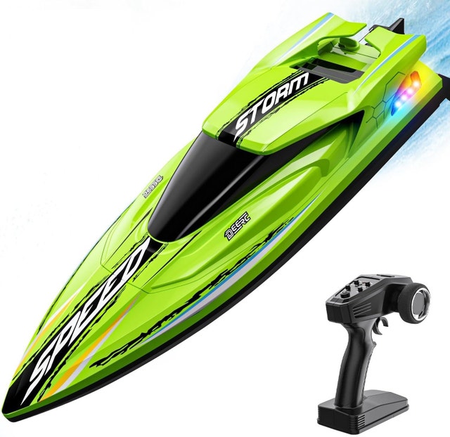 19" Brushless RC Boat 40+ KPH Self-Righting Remote Control Boat