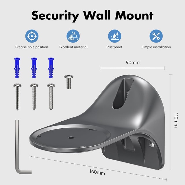 Wall Mount for Echo Studio 2025 Aluminum Space-Saving Bracket - photo 2