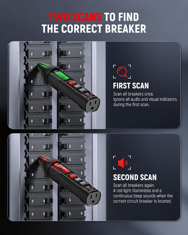 Circuit Breaker Finder - LCD Display, GFCI Tester - photo 4