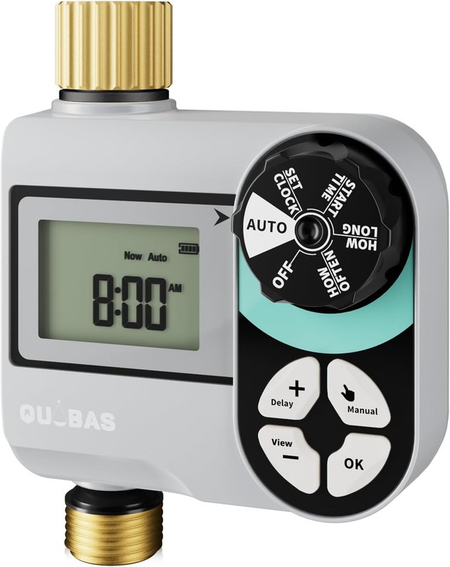 Programmable Brass Sprinkler Timer for Garden Hose