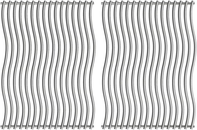 Napoleon LEX 485 Stainless Steel Waved Cooking Grates 2-Pack