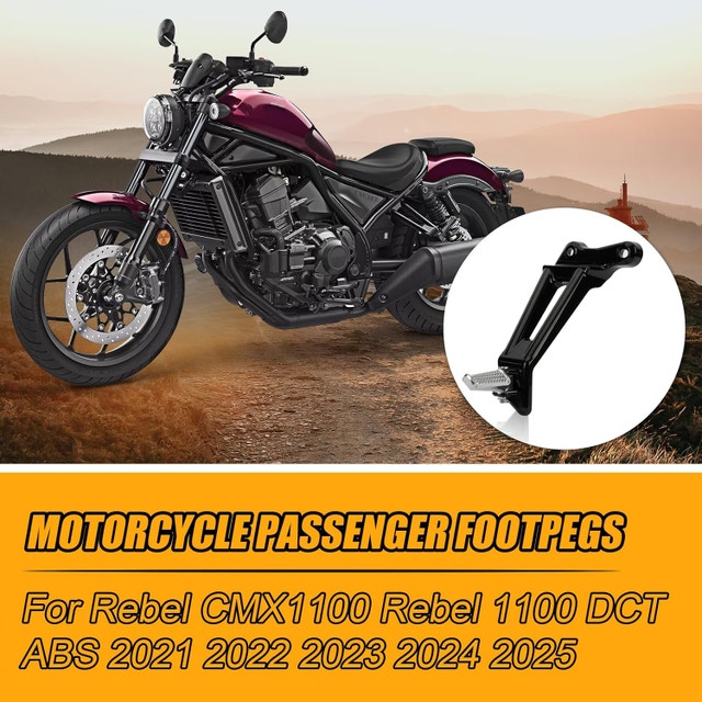 Honda Rebel 1100 Foot Pegs Passenger Footrests for CMX1100 DCT - photo 2