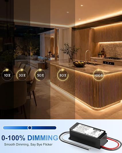 96W 24V Dimmable LED Driver Transformer - photo 2