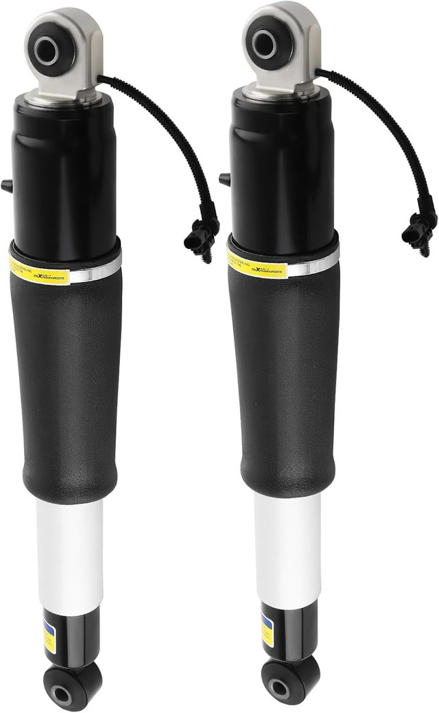 2 Pack Rear Air Shock Absorbers Cadillac Escalade Chevy Tahoe