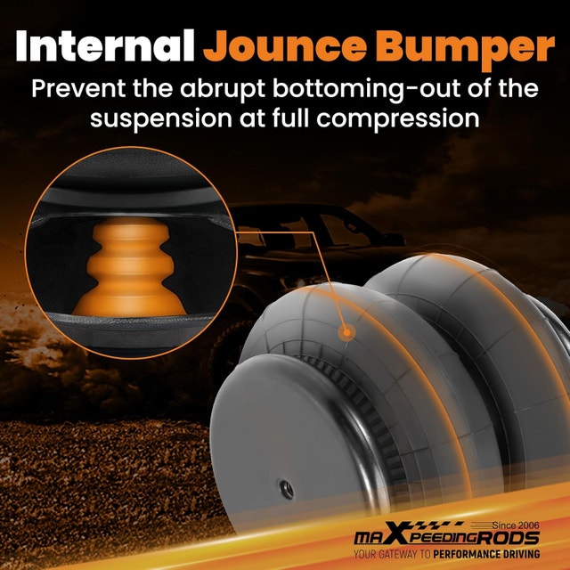 5000lb Air Suspension Bags Kit for Ford F-250 F-350 F-450 - photo 2