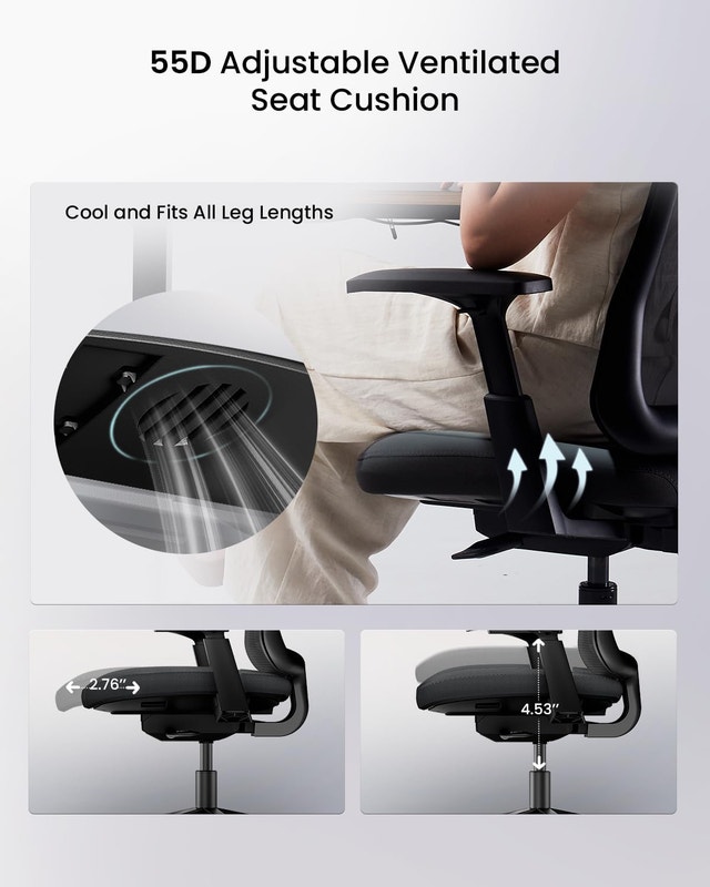 ProtoArc Ergonomic Office Chair with Breathable Mesh - photo 4
