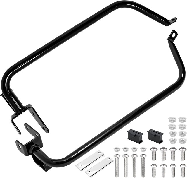 Harley Touring Saddlebag Support Bracket Kit Road King Street Gl - photo 5