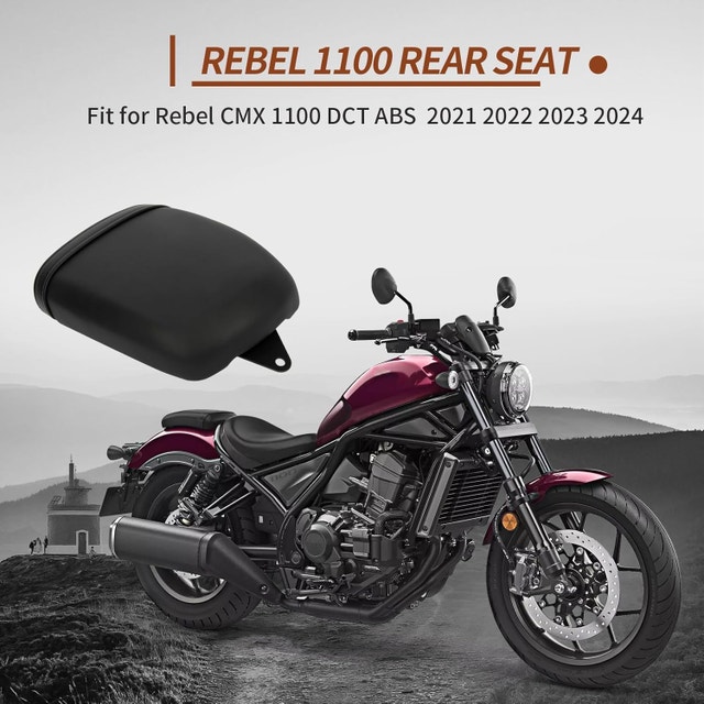 Rebel 1100 Rear Passenger Seat Pillion for CMX1100 ABS DCT - photo 2