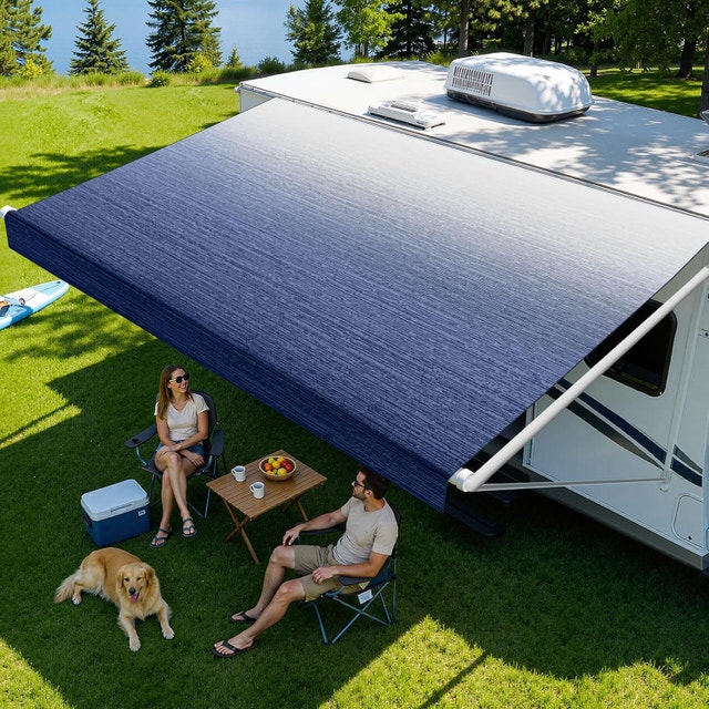 20FT RV Awning Fabric Replacement - 19'2" Heavy Duty Waterproof