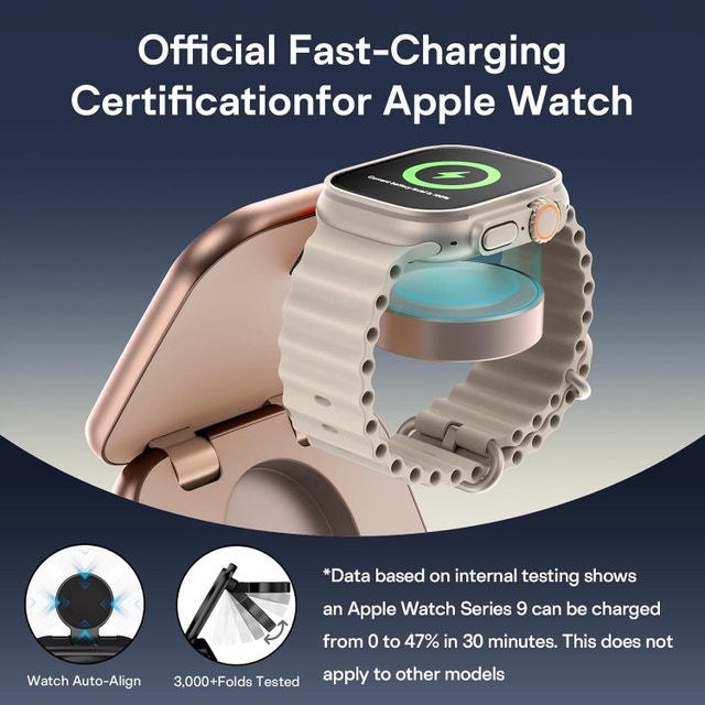 5-in-1 MagSafe Wireless Charger Stand for iPhone & Apple Watch - photo 4