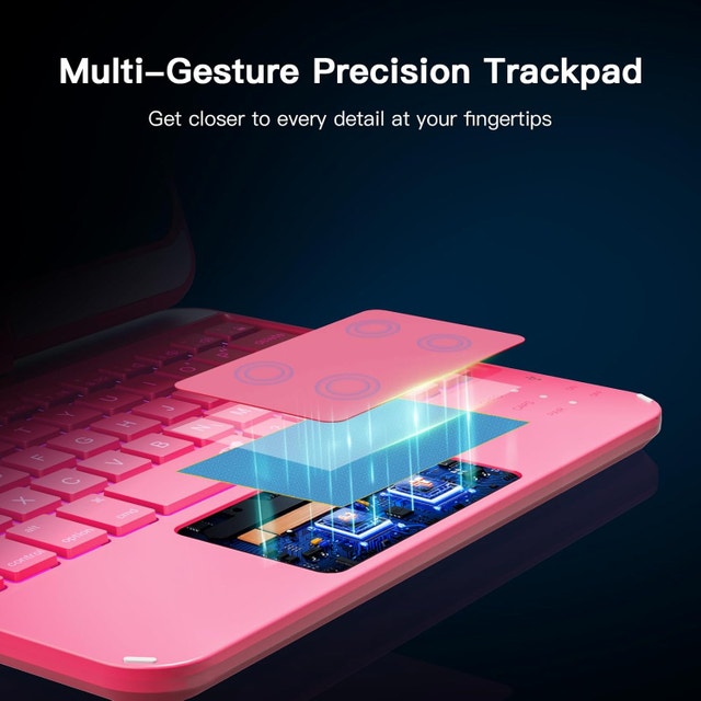 Keyboard Case for iPad Mini 7 (2024) & Mini 6 with Trackpad - photo 5