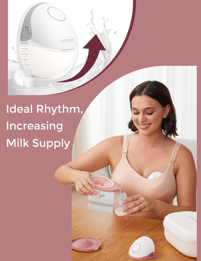 Momcozy M6 Hands-Free Wearable Breast Pump - photo 5
