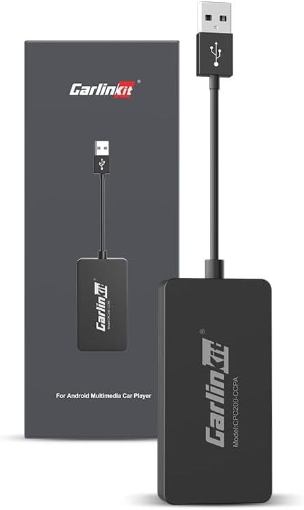 CarlinKit Wireless CarPlay USB Adapter for Android Car Radios