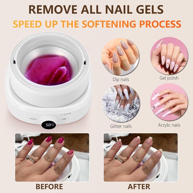 Professional Electric Nail Soaking Bowl with Digital Display - photo 5