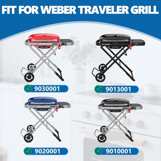 Full Size Griddle Insert for Weber Traveler Grill - photo 3