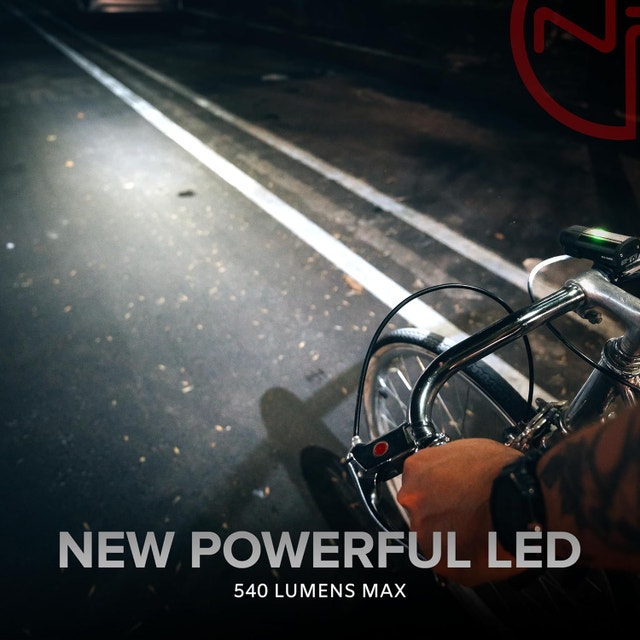 Bike Light Set Front Rear 540 Lumens USB C Rechargeable LED - photo 2