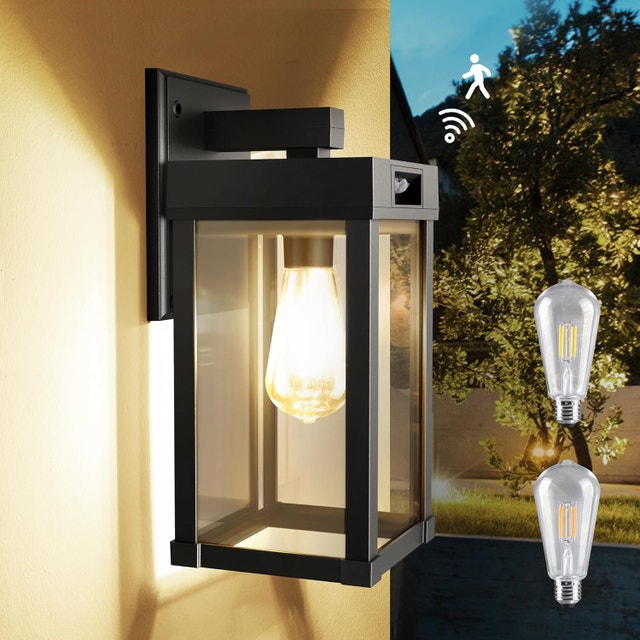 Solar Wall Light Motion Sensor Waterproof Outdoor Porch Light 3