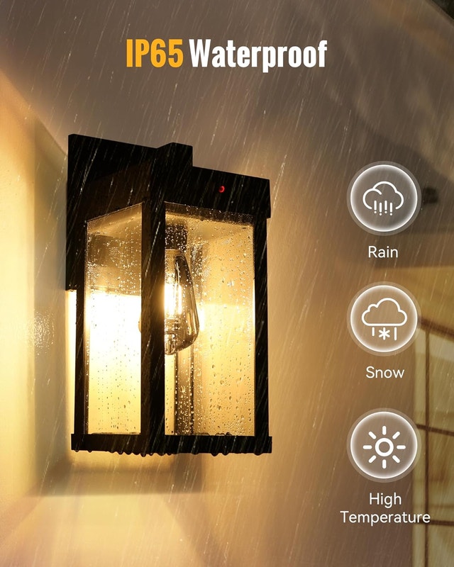 Solar Wall Light Motion Sensor Waterproof Outdoor Porch Light 3 - photo 5